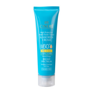 ضد آفتاب رنگی +SPF60 مات کننده پوست چرب سینره